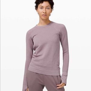 Lululemon rest less pullover - bubble dot size 8